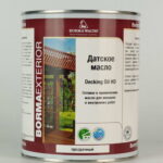 Датское масло для дерева для наружных работ Decking Oil 60% IL Natural Borma Wachs (Борма) купить в Москве фото