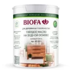 5245 BIOFA Твердое матовое масло для дерева на водной основе