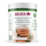 5045 BIOFA Твердое масло на водной основе для дерева шелковисто-матовое