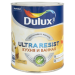 Dulux Luxium Ultra Resist Кухня и Ванная — полуматовая ультрастойкая краска