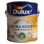 Dulux Luxium Ultra Resist Кухня и Ванная — матовая ультрастойкая краска